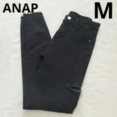 ANAP アナップ ダメージ 加工 スキニーパンツ スキニー スキニーデニム