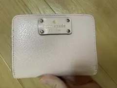 kate spade 二つ折り財布 ピンク