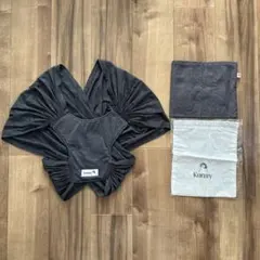 お値下げ【美品】Konny コニー 抱っこ紐 チャコールグレー XXS