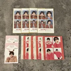 なにわ男子 大西流星 証明写真 ハッピー4カット 推しお守り セット