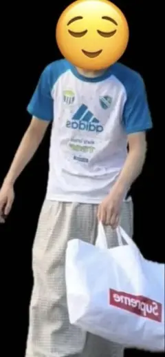adidas ラグラン　サッカーウェア
