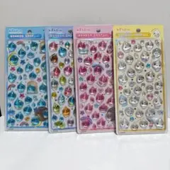 しずくちゃん ボンボンドロップシール 4枚セット 大 コンプリート