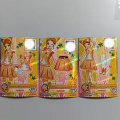 アイカツカード イエロー・トルテ 3枚セット