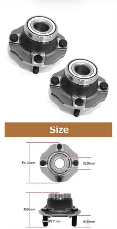 スズキ HA36S フロントハブベアリングASSY 43401-74P00 - メルカリ