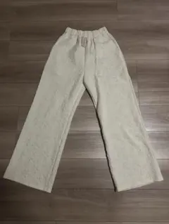ayakawasaki Flower pants white long