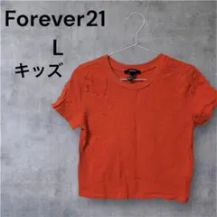 Forever21 オレンジ Tシャツ キッズLサイズ 160 XXS