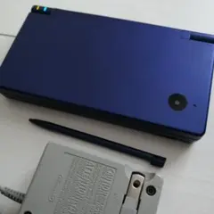 Nintendo DS i ブルー 本体 充電器 あり タッチペン 付き 箱無し