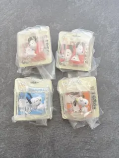 PEANUTS パッケージミニチュアコレクション　4点セット