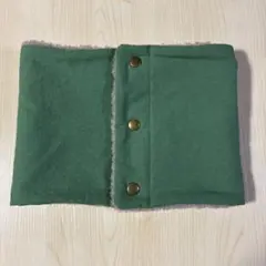 【超メルカリ市特別価格】リバーシブルネックウォーマー（ボア・コットンリネン）