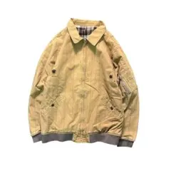 チェック ブルゾン