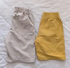 130cm ハーフパンツ 2点セット