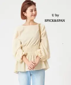 良品☆ U by SPICK&SPAN シャツ ブラウス ウエストシャーリングのサムネイル