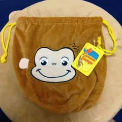 おさるのジョージ　巾着