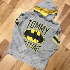 TOMMY バットマンパーカー Lサイズ グレーのサムネイル