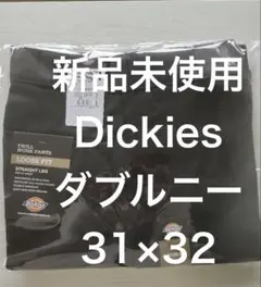 【新品未使用】[31×32] Dickies ダブルニー 85283 BLACK