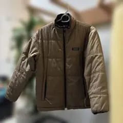 AIGLE XSサイズリバーシブルジャケット　ブルゾン 色は茶系のサムネイル