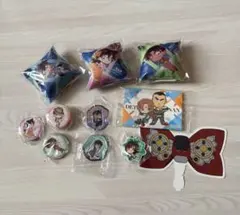 名探偵コナン　くら寿司コラボ　クッションチャーム　マグネット　缶バッジ等セット