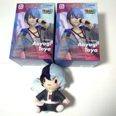 プロセカ 青柳冬弥 フィギュア2体 ミニぬいぐるみ