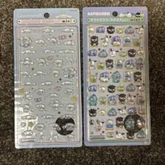 ボンボンドロップシールミニ　サンリオ はぴだんぶい シナモロール セット