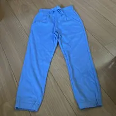 水色 スウェットパンツ ゴムウエスト