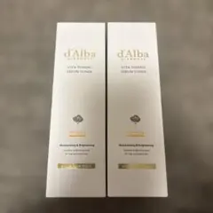 【新品未開封】d'Alba ダルバ ビタトーニング セラムトナー 180ml×2