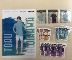 ハイキュー クリアファイル ステッカー ファミマ