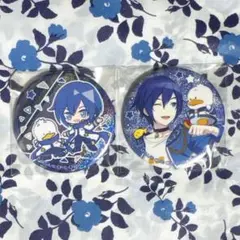 プロセカ サンリオ KAITO 缶バッジ グリ缶 ホロ缶
