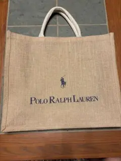 非売品　POLO RALPH LAUREN ジュート トートバッグのサムネイル