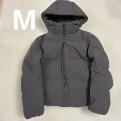 ユニクロ シームレスダウンパーカー グレー Mサイズ あたたかい