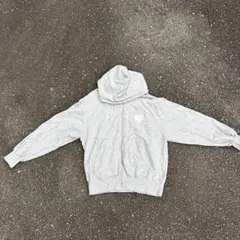ONCILY ジップアップパーカー グレー