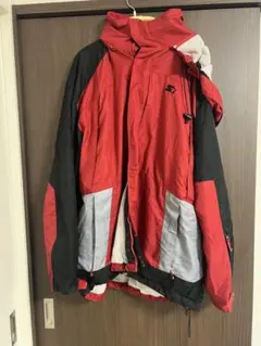 STARTER マウンテンジャケット XL 赤 黒 グレー 90s