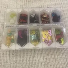 スパンコールビーズセット 透明ケース付き