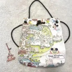 ディズニーワールド50周年記念2WAYトートバック& 40周年バッグチャーム