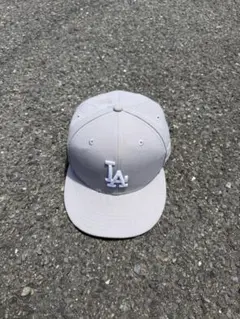 NEW ERA 59FIFTY LA ドジャース キャップ グレーのサムネイル
