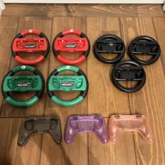 HORI ホリ　マリオカート　Joy-Conハンドル　マリオ　ルイージ　純正