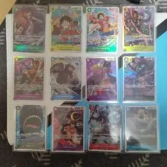 ワンピースカードRパラレルとSR　12枚セット
