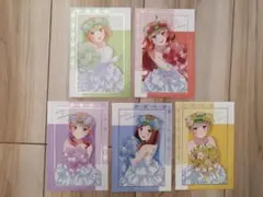 五等分の花嫁 ウェディング箔押しポストカード