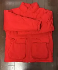 GU ダウン　レッド