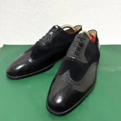 アルティオリ　ARTIOLI 27cm ８1/2レザー スエード 革靴 ブラックのサムネイル