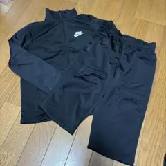 NIKE 中古　ブラック ジャージ 上下セット　Sサイズ