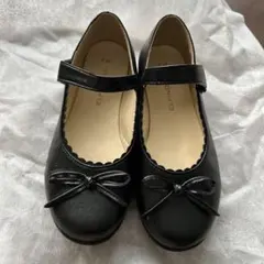 ELFINDOLL ブラック マaryジェーンシューズ 20.0cm