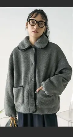 FREAK'S STORE 丸襟 カットボアジャケット