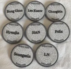 straykids スキズ　グッズ　ネームバッチ　8個セット