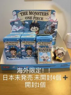 超メルカリ市値下げ 正規品 らぶぶ×ワンピース 未開封4個➕開封ウソップセット