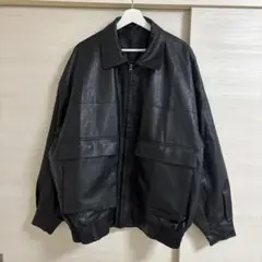 レザージャケット ブラック
