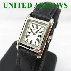 UNITED ARROWS ユナイテッドアロー スクエア クォーツ 腕時計 美品のサムネイル