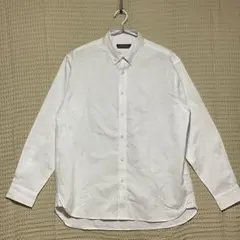 NANO UNIVERSE ナノユニバース 白シャツ XL メンズ 長袖 無地