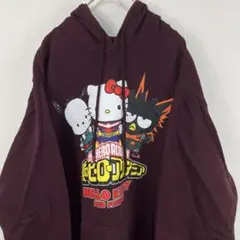 USA古着 僕のヒーローアカデミア ヒロアカ キティー バットバツマル サンリオ