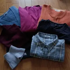 レディース 長袖ニット・セーターセット