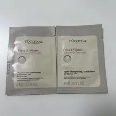L'Occitane Force & Volume シャンプー・コンディショナー